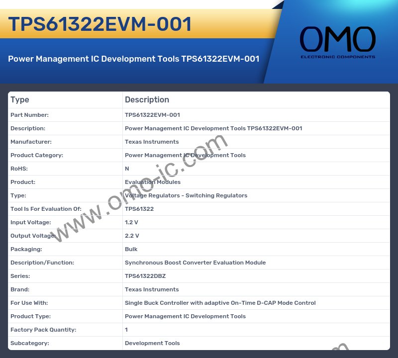 TPS61322EVM-001