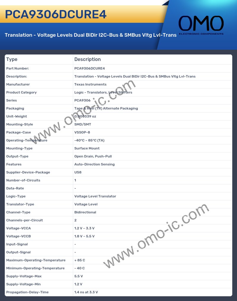 PCA9306DCURE4