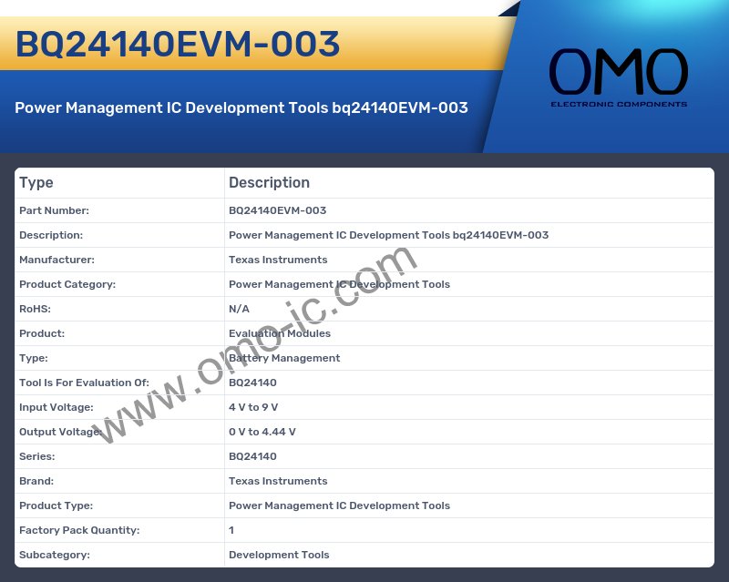 BQ24140EVM-003