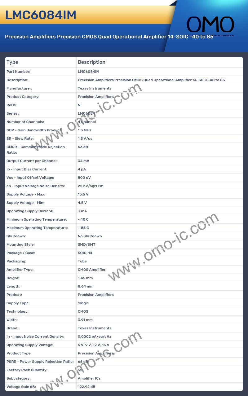 LMC6084IM