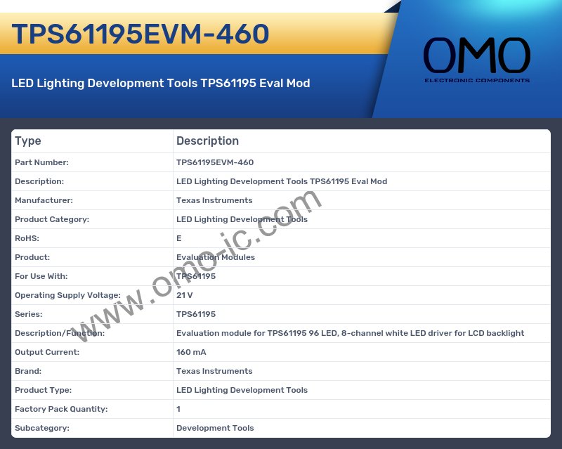 TPS61195EVM-460