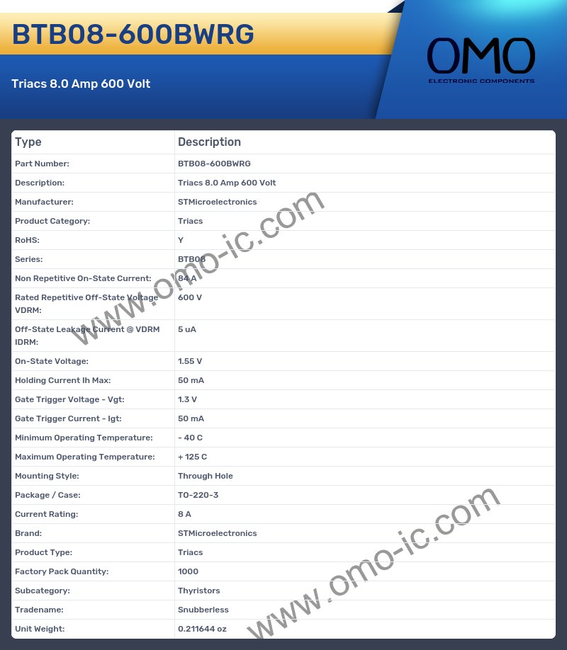 BTB08-600BWRG