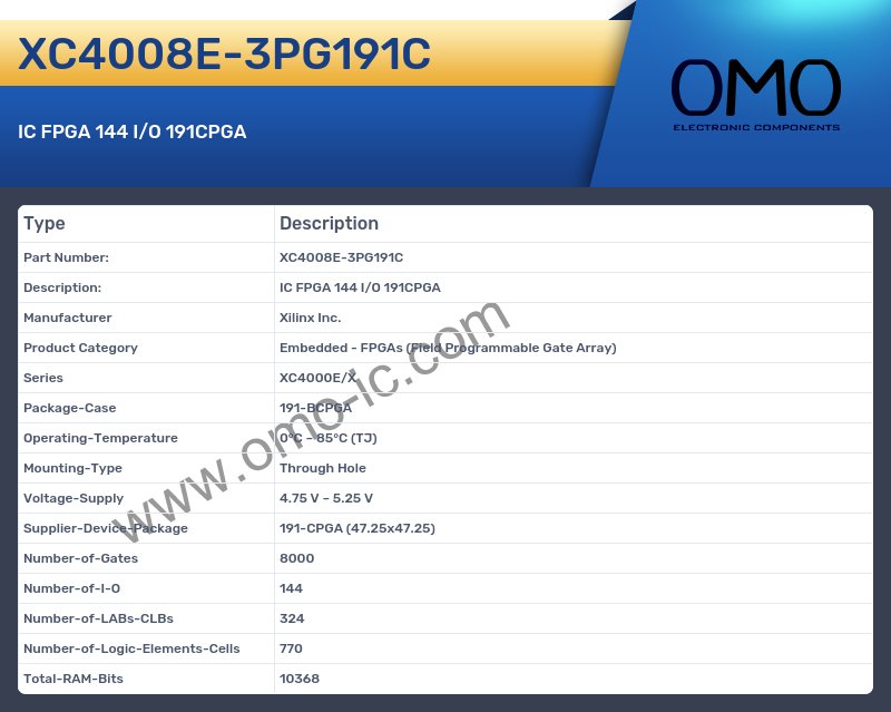 XC4008E-3PG191C