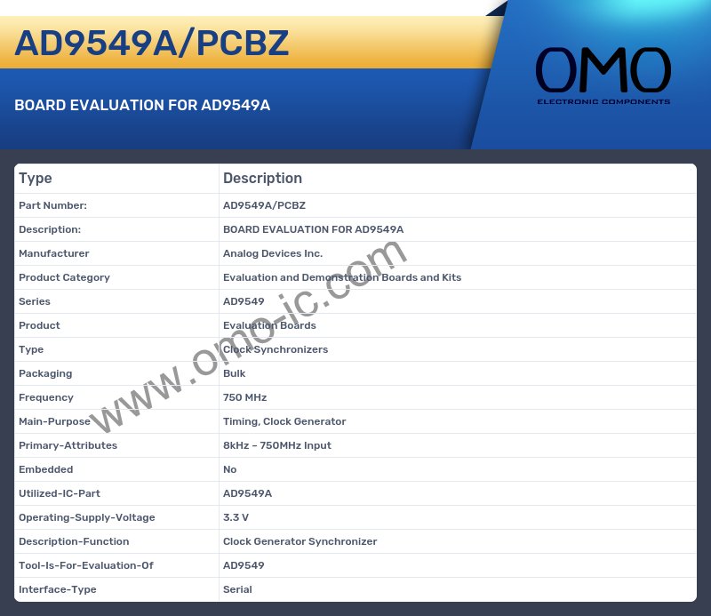 AD9549A/PCBZ