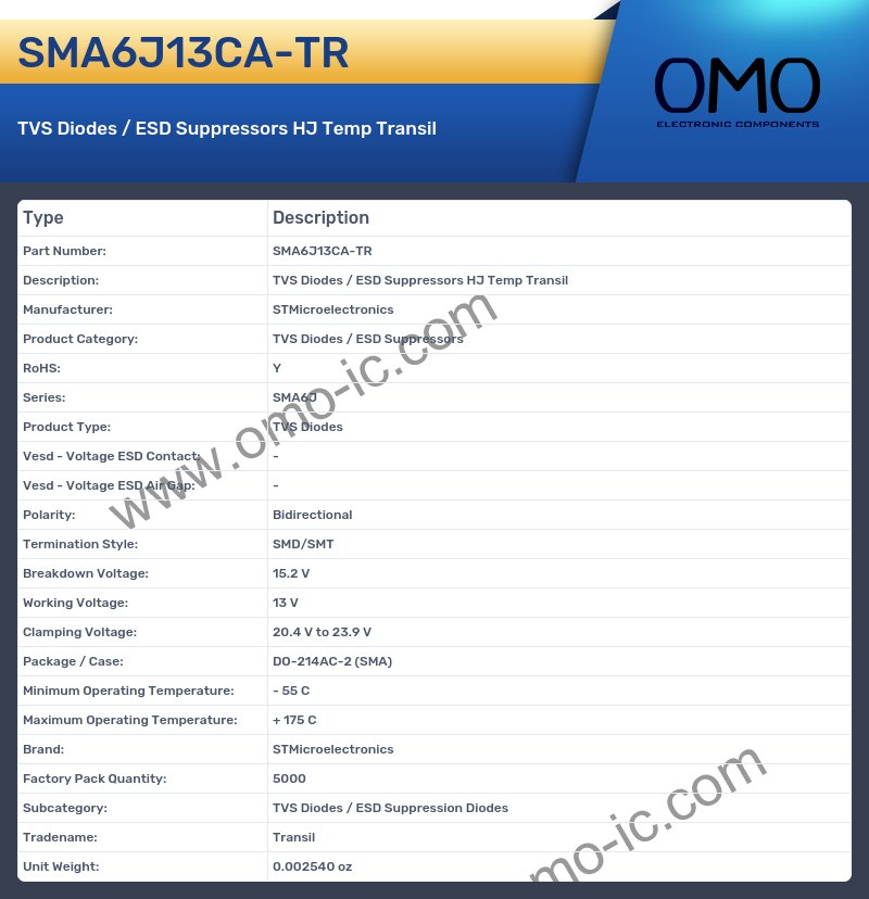 SMA6J13CA-TR