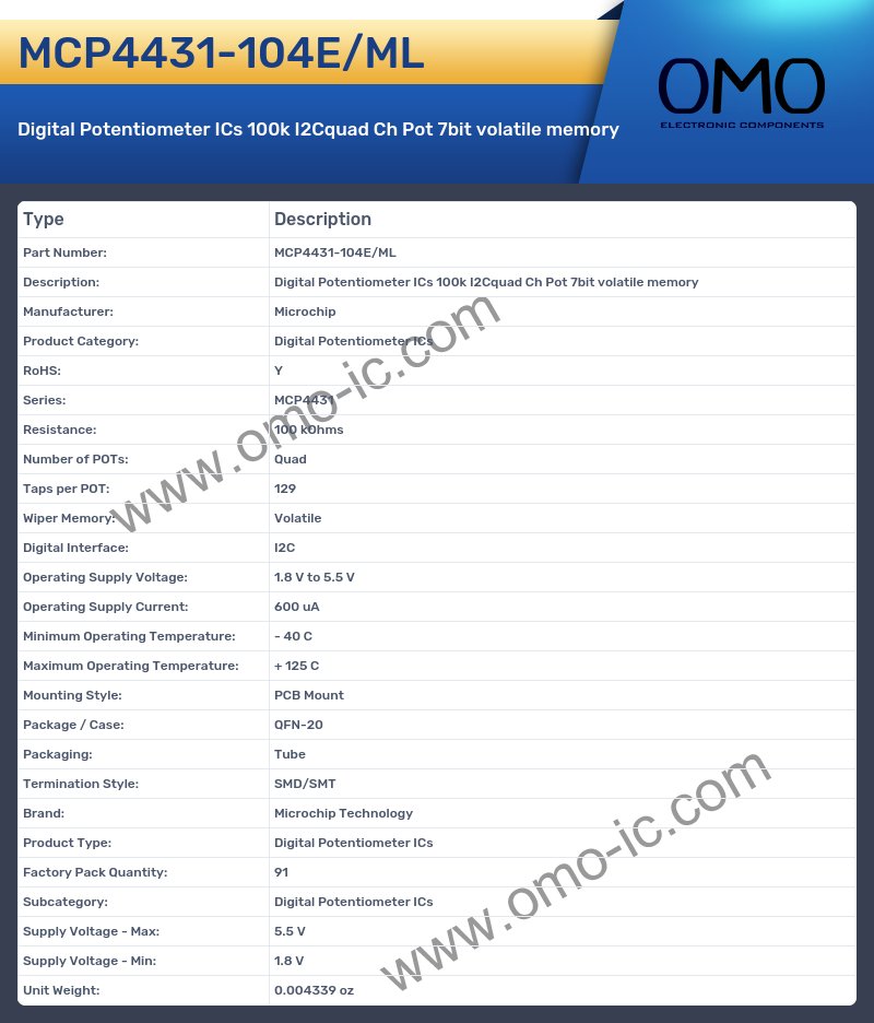 MCP4431-104E/ML