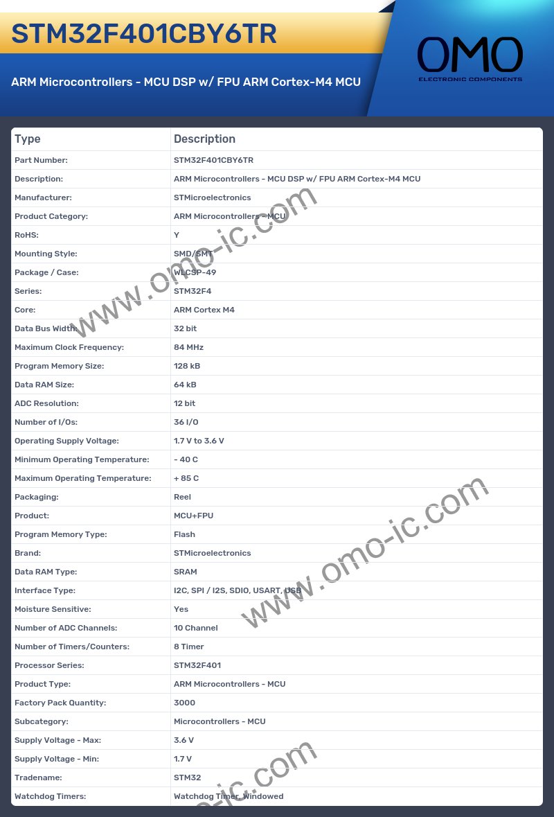 STM32F401CBY6TR