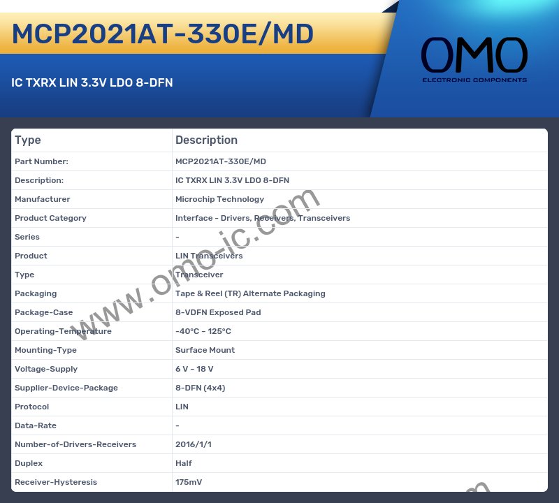 MCP2021AT-330E/MD