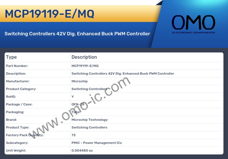 MCP19119-E/MQ