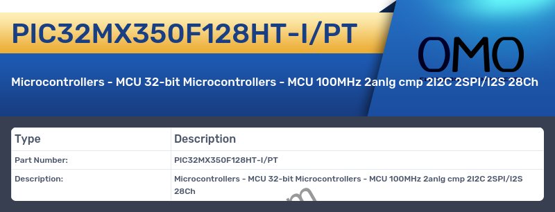 PIC32MX350F128HT-I/PT