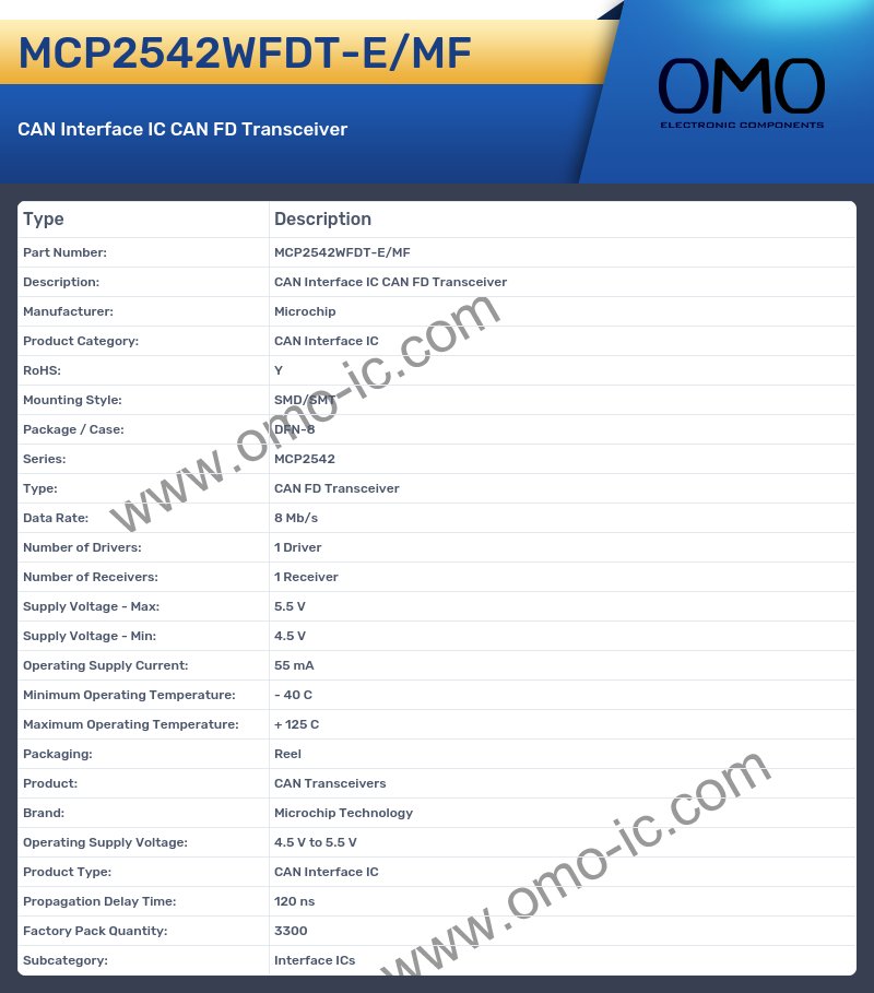 MCP2542WFDT-E/MF