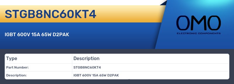 STGB8NC60KT4