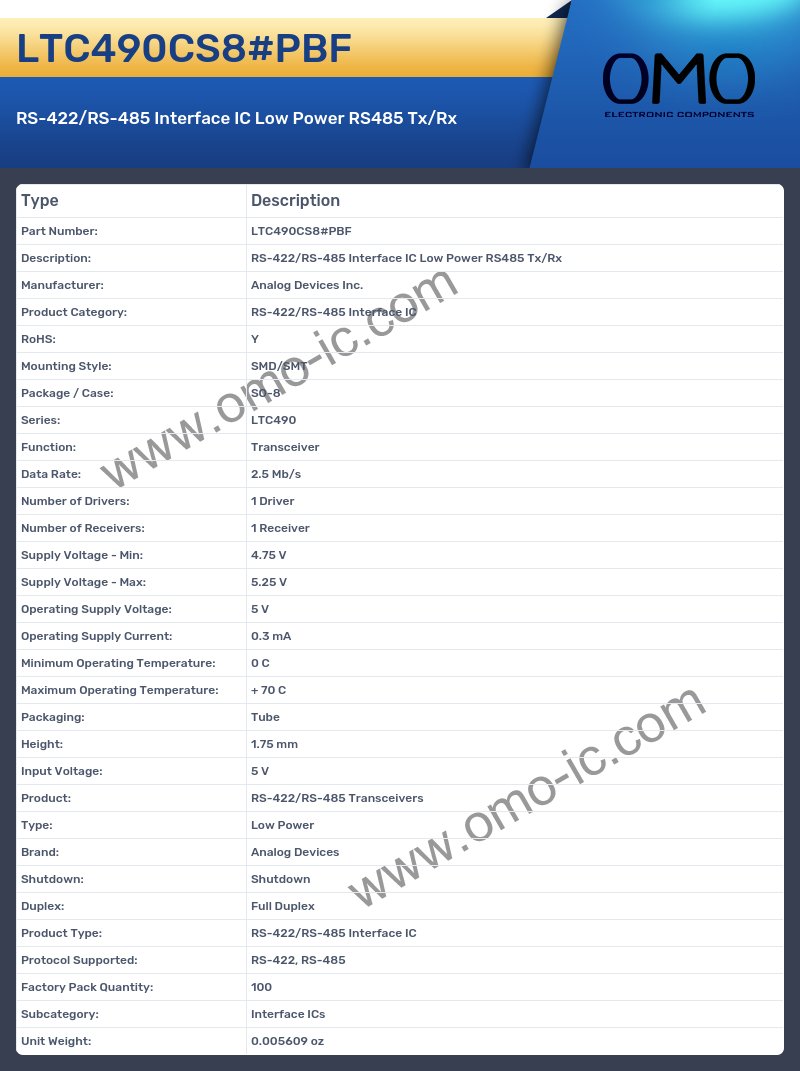 LTC490CS8#PBF