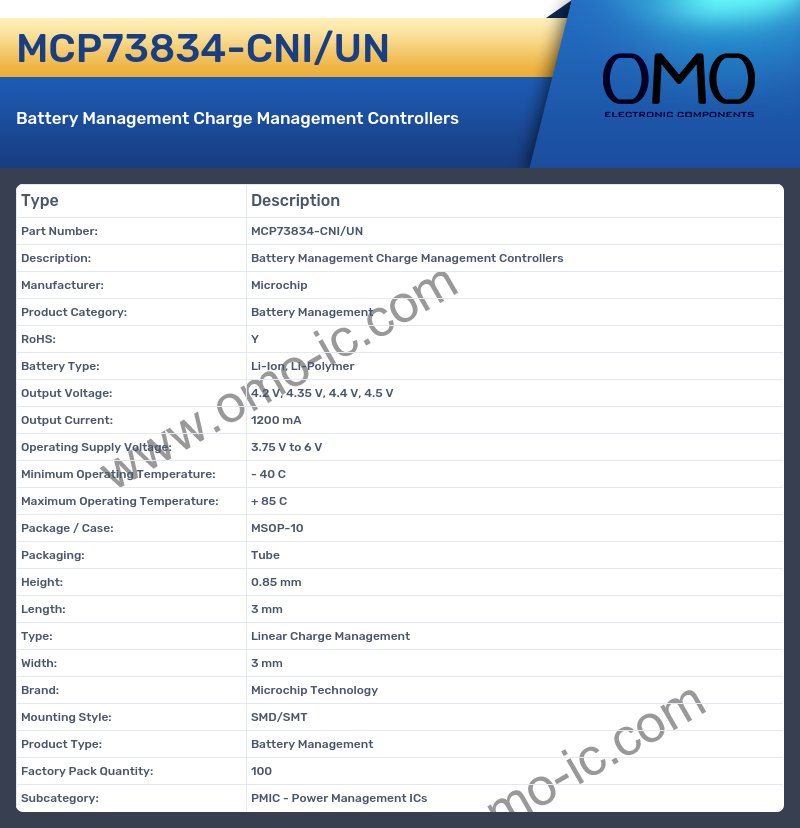 MCP73834-CNI/UN