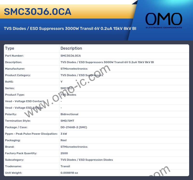 SMC30J6.0CA