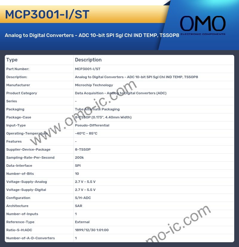 MCP3001-I/ST