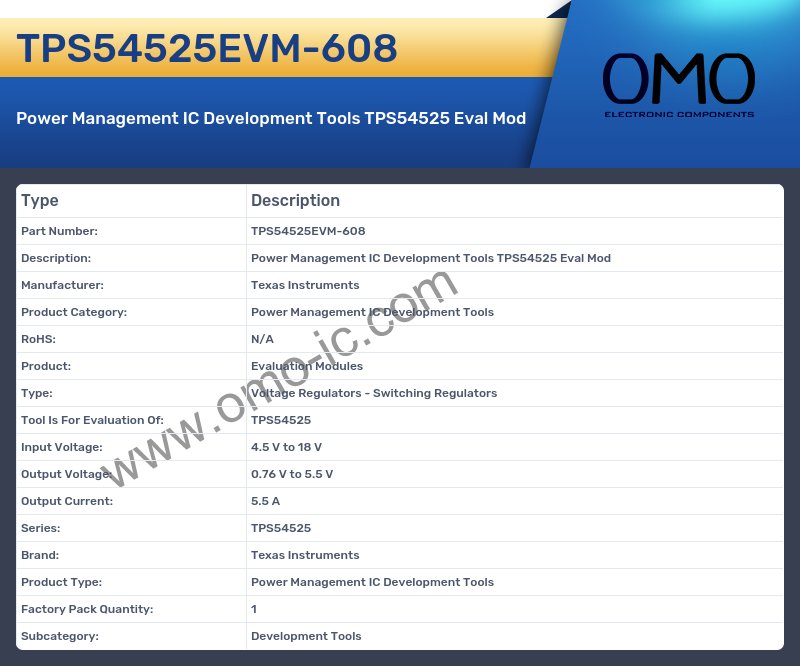 TPS54525EVM-608