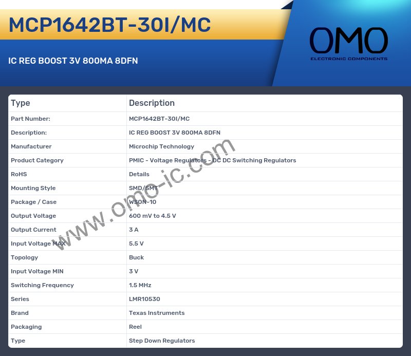 MCP1642BT-30I/MC
