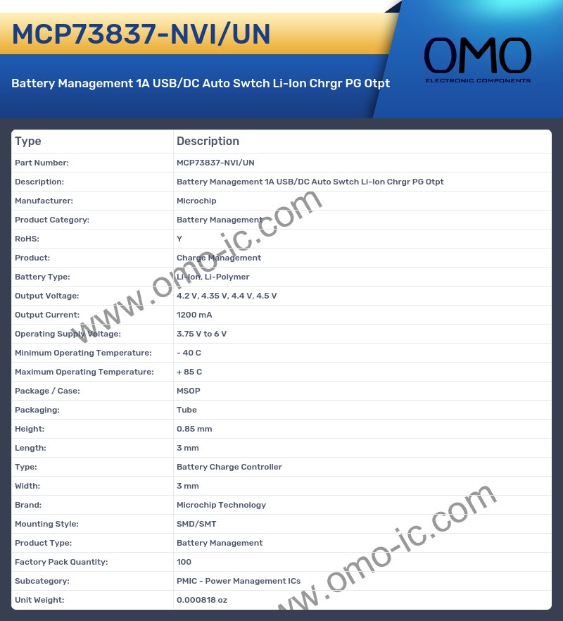MCP73837-NVI/UN