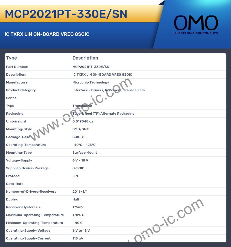 MCP2021PT-330E/SN