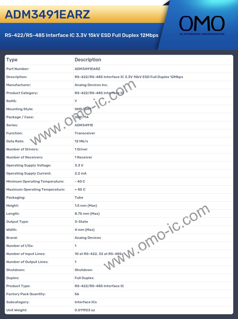 ADM3491EARZ