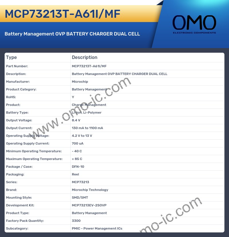 MCP73213T-A61I/MF