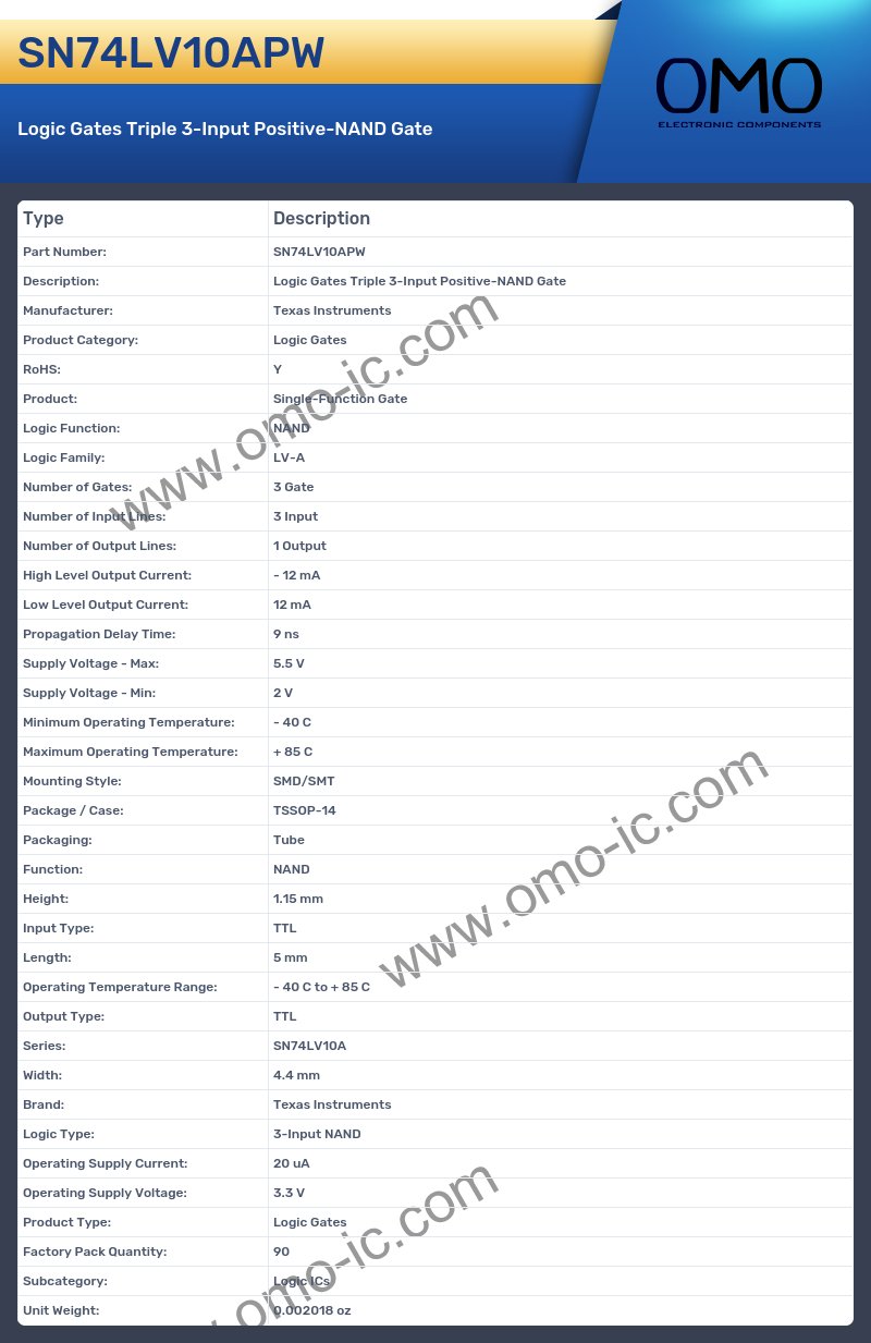 SN74LV10APW