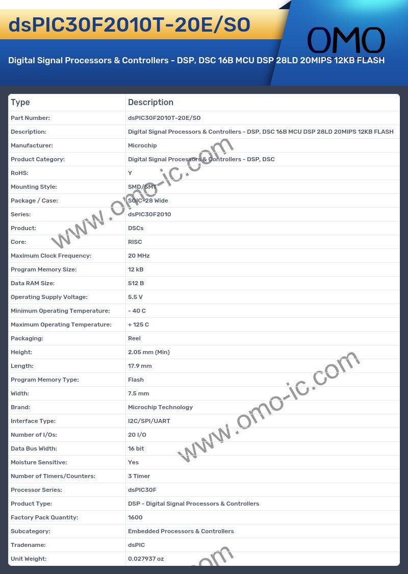 dsPIC30F2010T-20E/SO