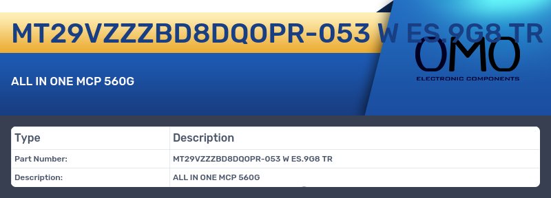 MT29VZZZBD8DQOPR-053 W ES.9G8 TR