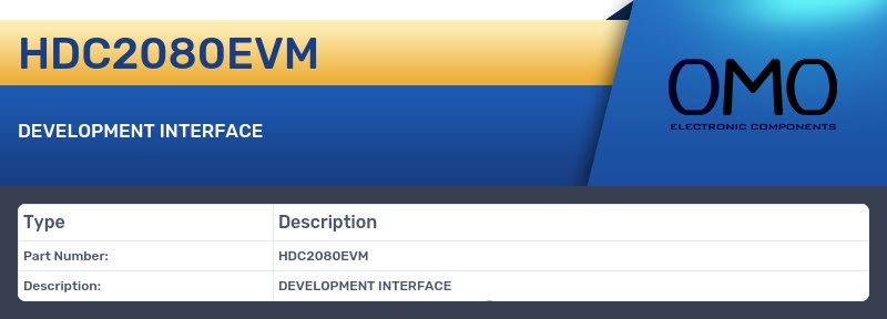 HDC2080EVM