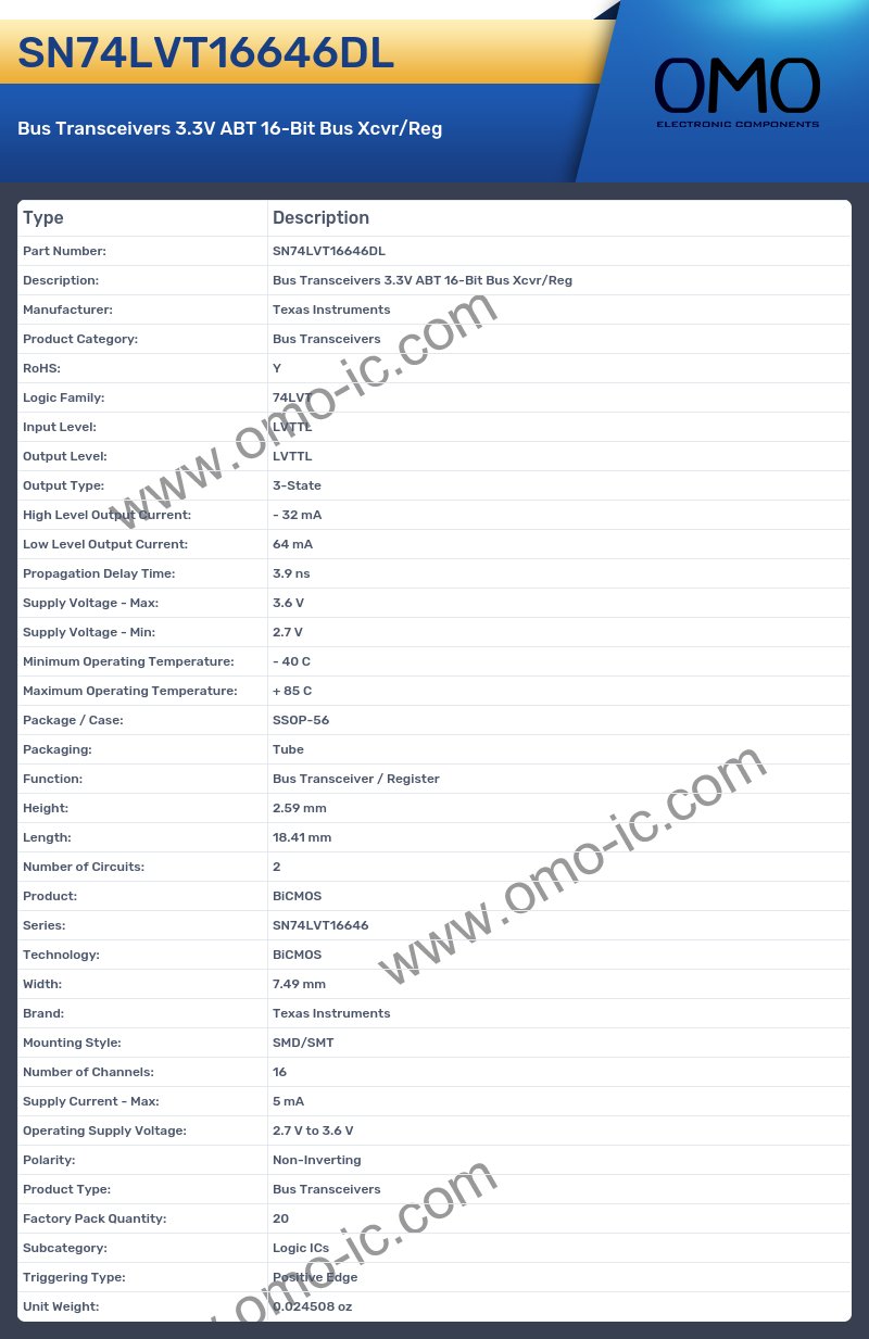 SN74LVT16646DL