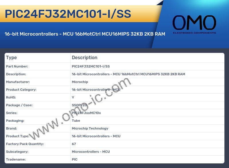 PIC24FJ32MC101-I/SS