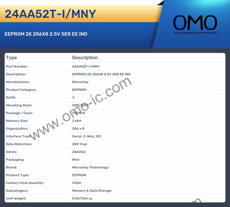 24AA52T-I/MNY