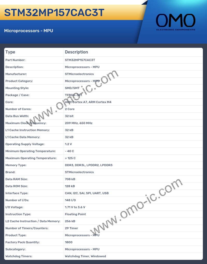 STM32MP157CAC3T