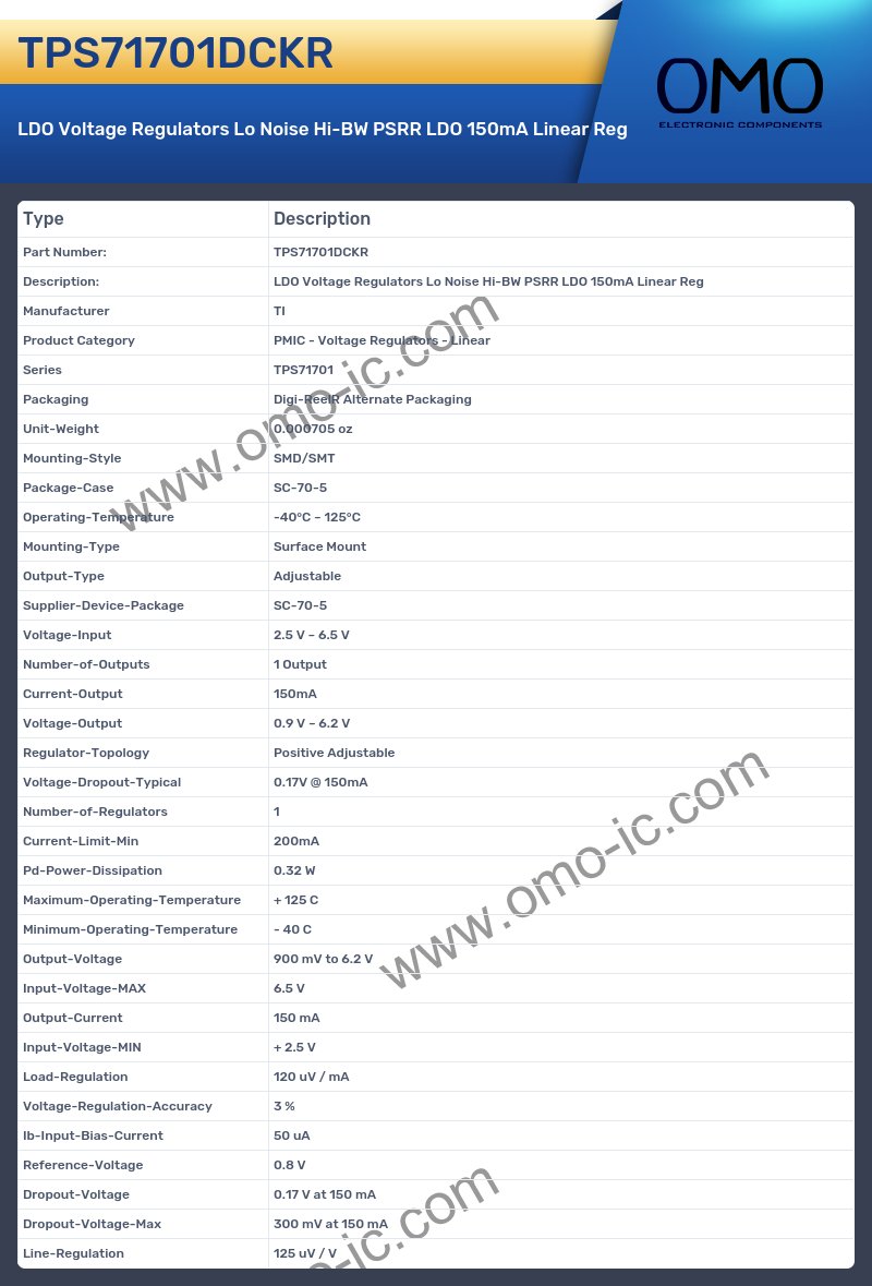 TPS71701DCKR