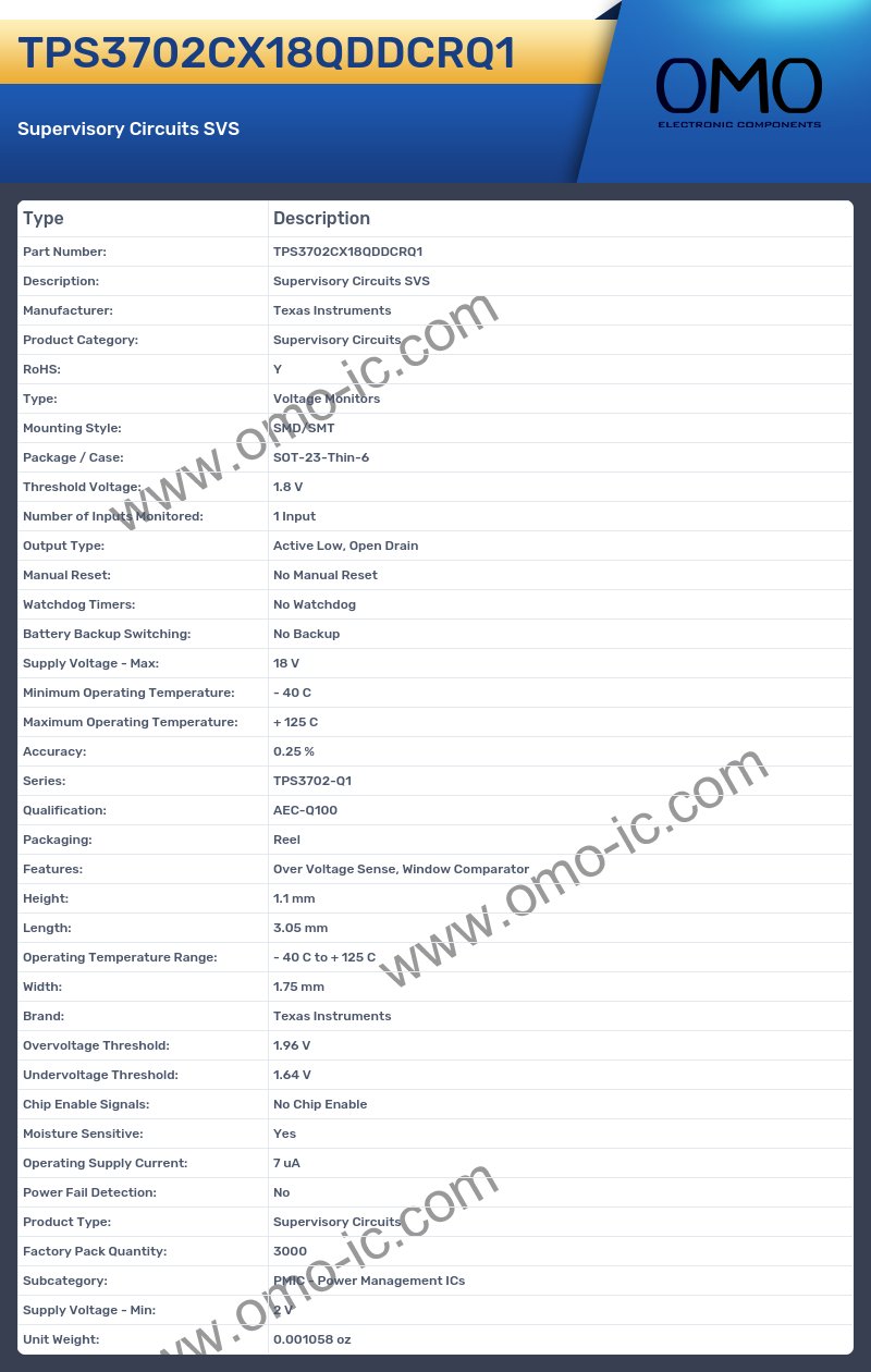 TPS3702CX18QDDCRQ1