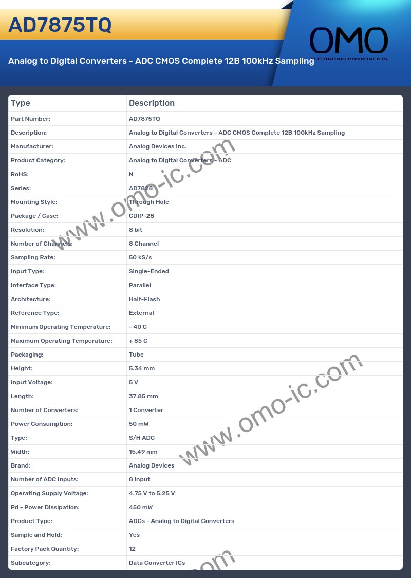 AD7875TQ