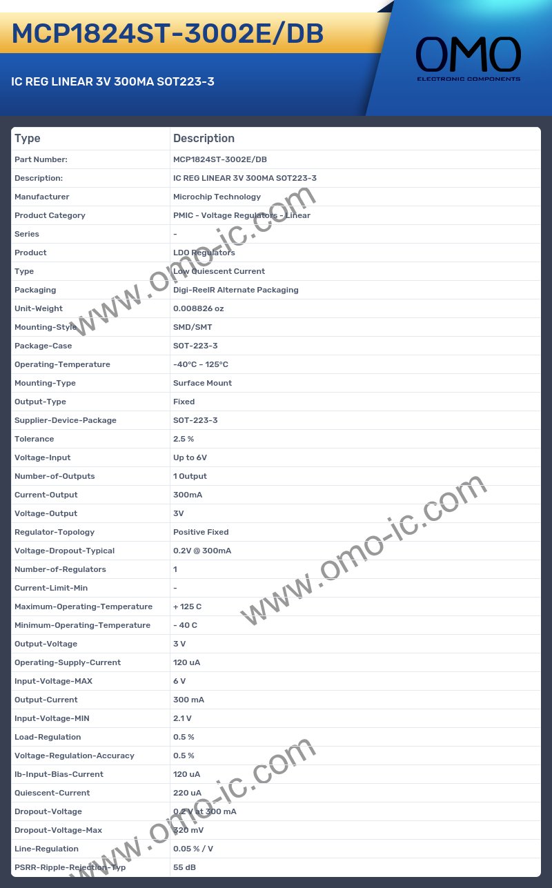 MCP1824ST-3002E/DB