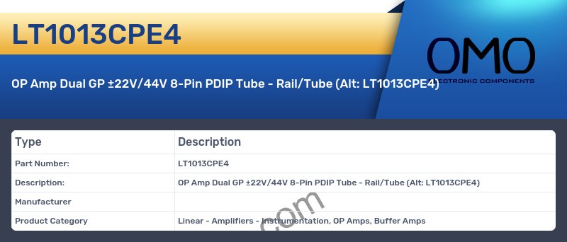 LT1013CPE4