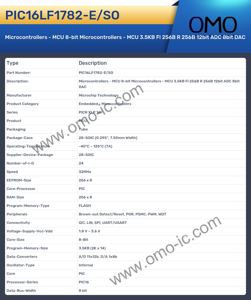 PIC16LF1782-E/SO