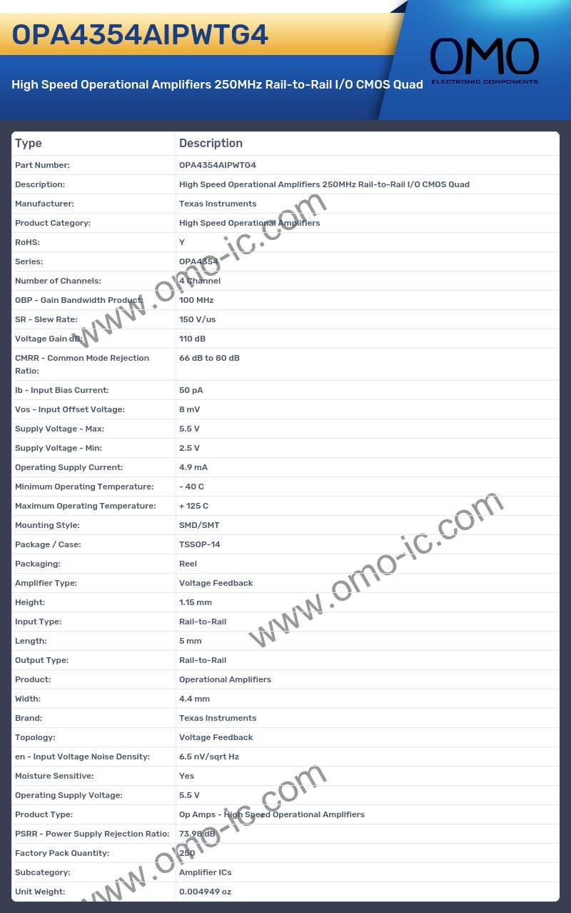 OPA4354AIPWTG4