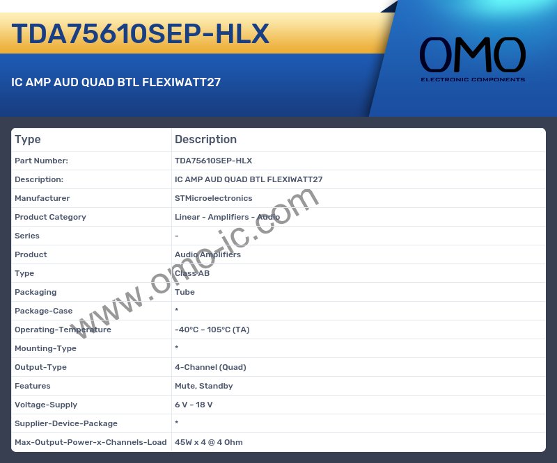 TDA75610SEP-HLX