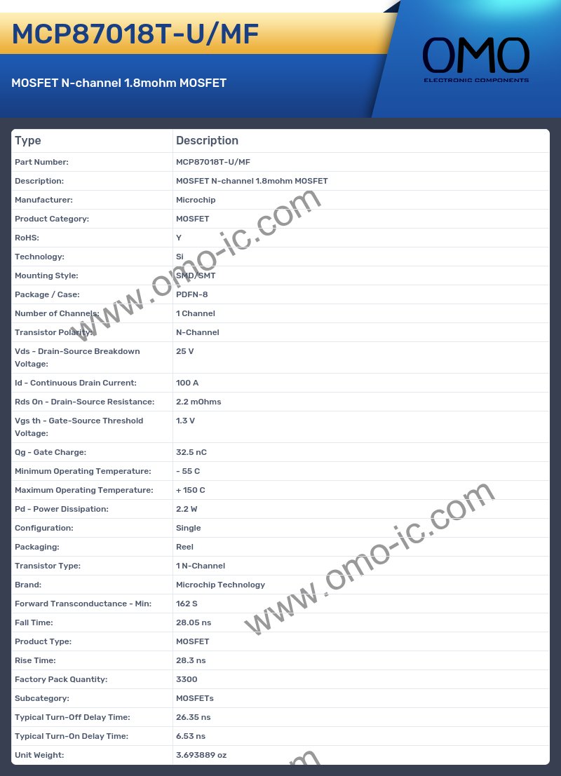MCP87018T-U/MF