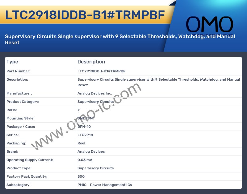 LTC2918IDDB-B1#TRMPBF