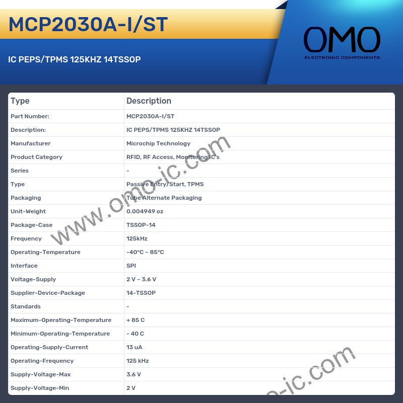 MCP2030A-I/ST