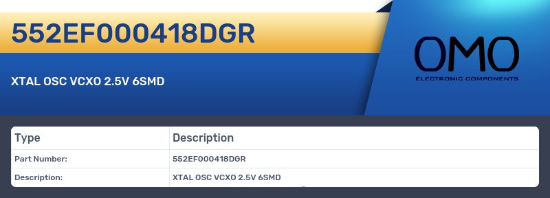 552EF000418DGR