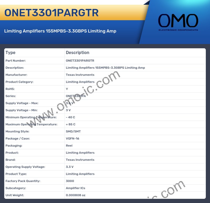 ONET3301PARGTR