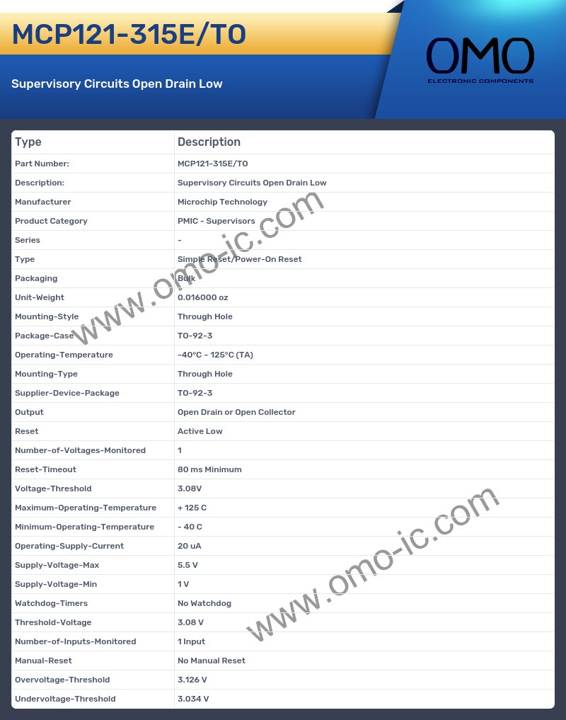MCP121-315E/TO