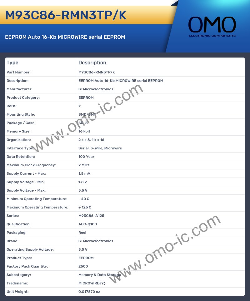 M93C86-RMN3TP/K