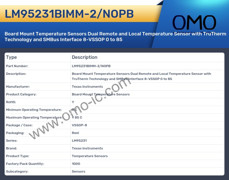 LM95231BIMM-2/NOPB